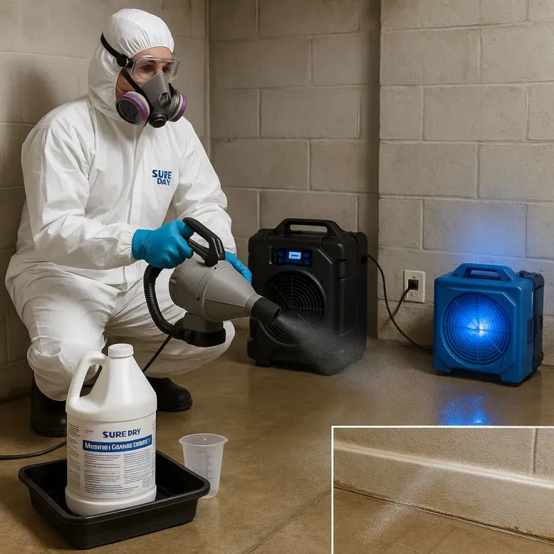 Sanitization and Odor Removal process in Memphis, MI
