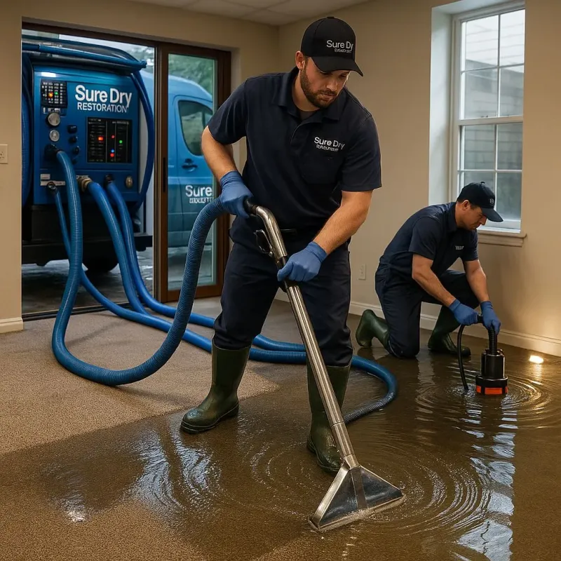 Water Extraction and Removal process in Memphis, MI